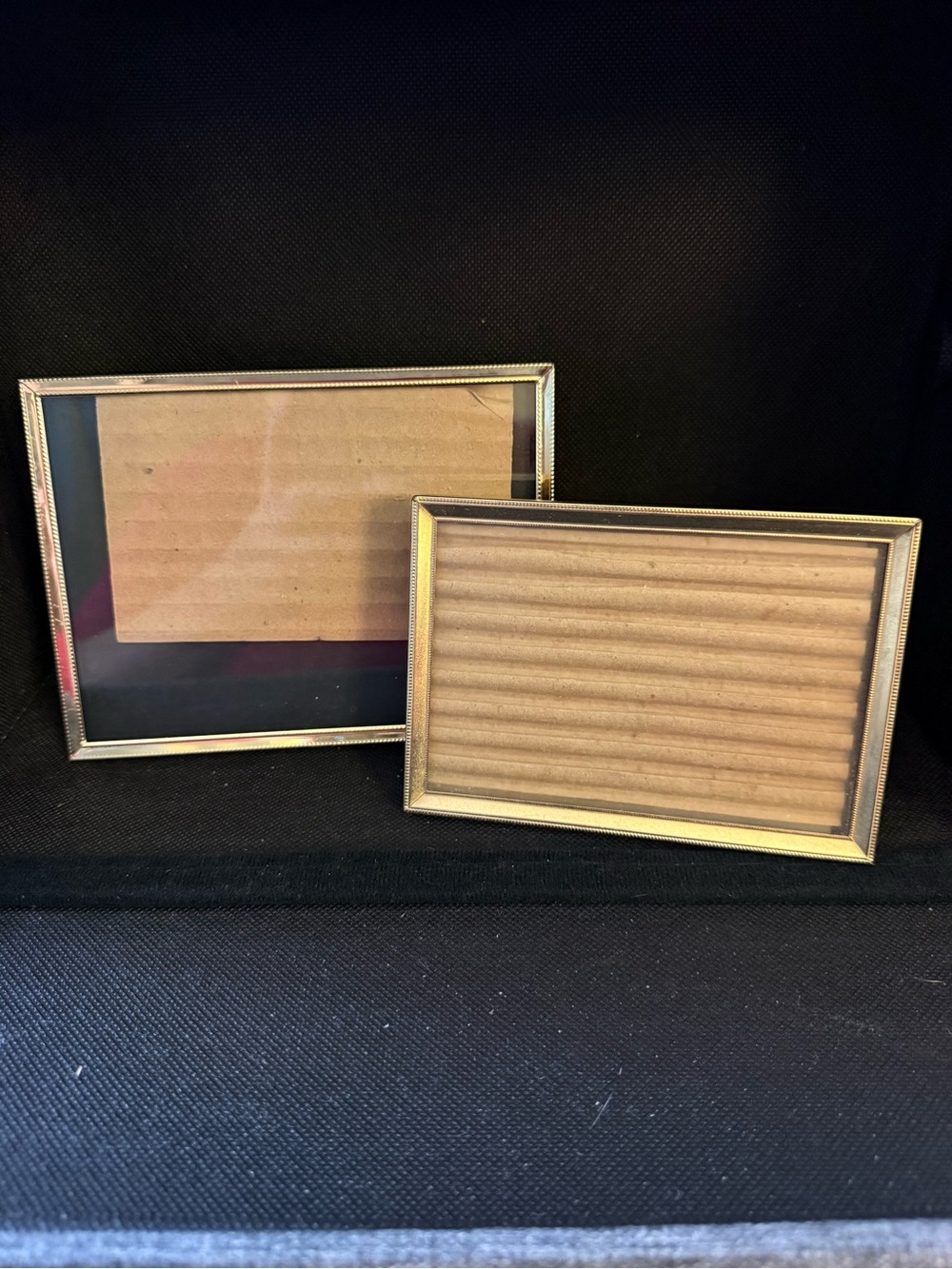 Vintage Gold Metal Picture Frame Set of 2    OSP
